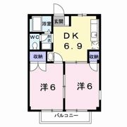 メゾン竹内の間取り画像