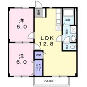 グランシャリオ上杉の間取り画像