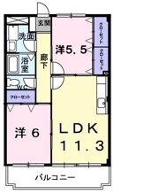 グランパス総社の間取り画像