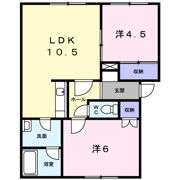 プラドール八軒の間取り画像