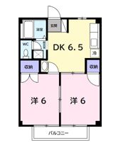 スカイハイツの間取り画像