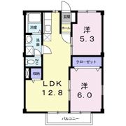 メゾンパーク前田の間取り画像