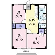 ウォーターバレータウンAの間取り画像