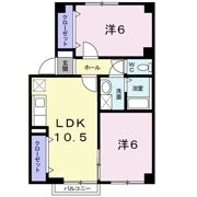 ビューレンゲBの間取り画像