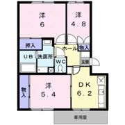 メゾンドールの間取り画像