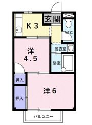 ジュネスアノンβの間取り画像