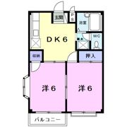 ジュネスアノンβの間取り画像