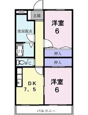 グリーンパーク青木の間取り画像