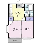 ウッディハイツの間取り画像
