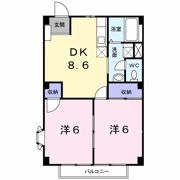 サンラッキーの間取り画像