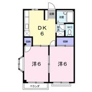 サンラビアン川口Cの間取り画像