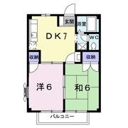 ハニーハイツの間取り画像