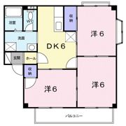 エルシャトウ吉備Ⅱの間取り画像