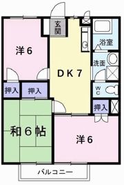 タウンリバティーの間取り画像
