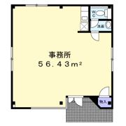 桜川町2丁目事務所の間取り画像