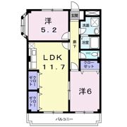 クレストヴィラヒヨシの間取り画像