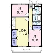 マロード月輪の間取り画像