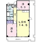 マロード月輪の間取り画像