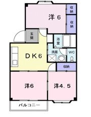 セレナⅠの間取り画像