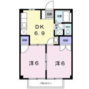 HATORI EASTの間取り画像