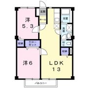 グランコート天理の間取り画像