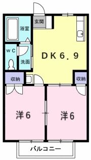 コーポラス JUNOの間取り画像