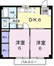 エクセルハイムの間取り画像