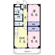 エスポアールホークの間取り画像