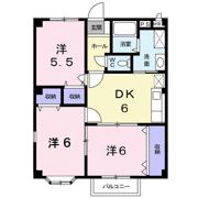 フローラヴィレッヂⅡの間取り画像