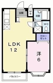 エルディムYOUの間取り画像
