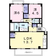 パルテールⅡの間取り画像