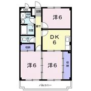 ハイツ江端の間取り画像