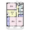 ハイツ江端の間取り画像