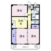 ハイツ江端の間取り画像