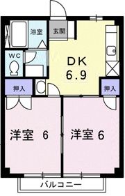 リバーストーンの間取り画像