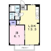 クラシックハイツT・Bの間取り画像