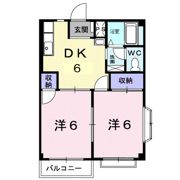 グリーンコーポコガの間取り画像