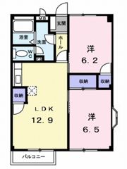 サンドエル久米の間取り画像