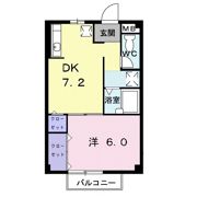 サウスヒルズの間取り画像