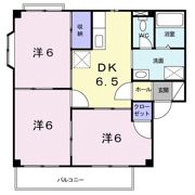 グレイスⅠの間取り画像