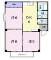 サンハイツ近田Bの間取り画像