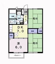 ベルレーヌ京葉の間取り画像