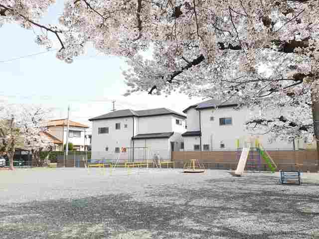 近くの萩の原公園まで150m(徒歩2分)
