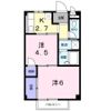 メゾン粟祐の間取り画像