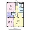 ノースタウンBの間取り画像
