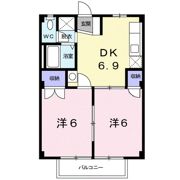 エステートヤマダ Aの間取り画像