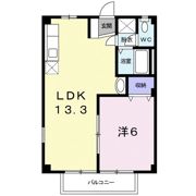 エステートヤマダ Aの間取り画像