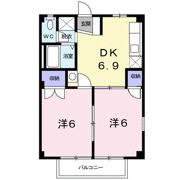 エステートヤマダ Bの間取り画像