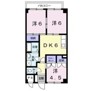ハーベスト壱番館の間取り画像