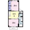アパルトマン中央の間取り画像